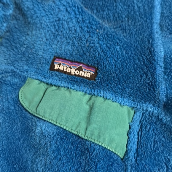 Patagonia Blue Fleece Pullover - Picture 2 of 6